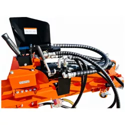 Commandes et flexibles de la fendeuse LIDERFARM 40T thermique avec lève-bûche