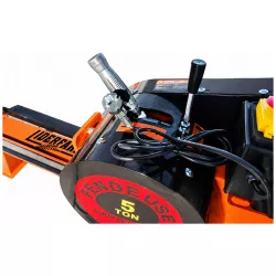 Commandes et câble électrique de la fendeuse coup de poing LIDERFARM 5T.