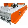 Patin latéral boulonné et bord du carter du gyrobroyeur galvanisé LIDERFARM 1,20 m