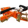 Articulation du bras et raccords hydrauliques du disque inter-rangées LIDERFARM