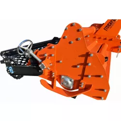Flasque latéral et palier du rotor de l’enfouisseur de pierres LIDERFARM