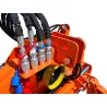 Coupleurs hydrauliques avec repères de couleur du broyeur semi-forestier LIDERFARM 1,80 m
