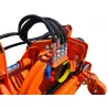 Support des coupleurs et flexibles hydrauliques du broyeur semi-forestier LIDERFARM 2 m
