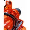 Chape de troisième point et articulation centrale du broyeur semi-forestier LIDERFARM 2 m