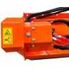 Capot de protection du moteur et flexibles hydrauliques de la tête de broyage lourde LIDERFARM 1,40 m