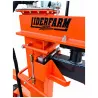 Traverse et guide du coin de la fendeuse LIDERFARM 18T dégagement 1m10
