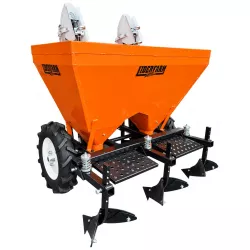 Planteuse de pommes de terre 2 rangs LIDERFARM — vue de trois quarts arrière