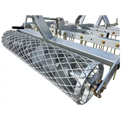 Rouleau grillagé de la herse de carrière équestre LIDERFARM 1m60 pour quad