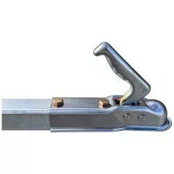 Tête d’attelage sur boule de la herse de carrière LIDERFARM 1m60 pour quad