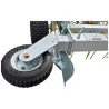 Roulette de guidage et lame latérale de la herse de carrière LIDERFARM 2m00 pour quad