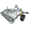 Herse de carrière LIDERFARM 2m00 pour quad — vue arrière de trois quarts