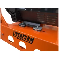 Groupe électrogène LIDERFARM 37 kVA — supports antivibratoires et fixation de l’alternateur