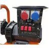 Générateur LIDERFARM 37 kVA — prises 230 V et 400 V et bornes de raccordement direct