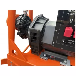 Alternateur et liaison au boîtier multiplicateur du groupe électrogène LIDERFARM 50 kVA