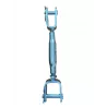 Vue complète de face de la chandelle pour micro tracteur.