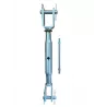 Chandelle de relevage réglable à double chape avec axes Ø 18 mm et tige de force