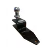 Chape d’attelage mixte avec boule Ø50 mm pour micro-tracteur