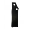Lame droite de fraise rotative 197mm