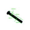 Boulon Ø12mm pour marteau ou fléau de Tondo broyeur
