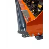 Tondo-broyeur avec tiges de ramassage 1m65 LIDERFARM et déport hydraulique