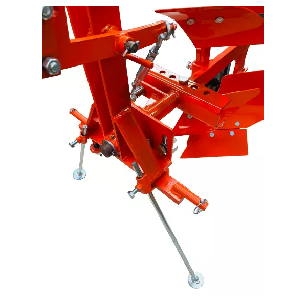Polesie Tracteur Charrue 91291 – Capot Ouvrant – Charrue Réversible – Moteur Friction – Bleu – Dès 3 Ans – 42 X 10 X 11 Cm