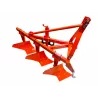 Charrue à plat LIDERFARM 3 socs, 60 cm de travail, pour microtracteur