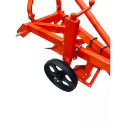 Roue de jauge et réglage de hauteur de la charrue à plat LIDERFARM 3 socs