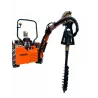 Tarière et mèche 150mm pour épareuse mi-lourde LIDERFARM