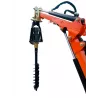 Tarière et mèche 150mm pour épareuse mi-lourde LIDERFARM